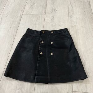 Tintoretto leather skirt size 36